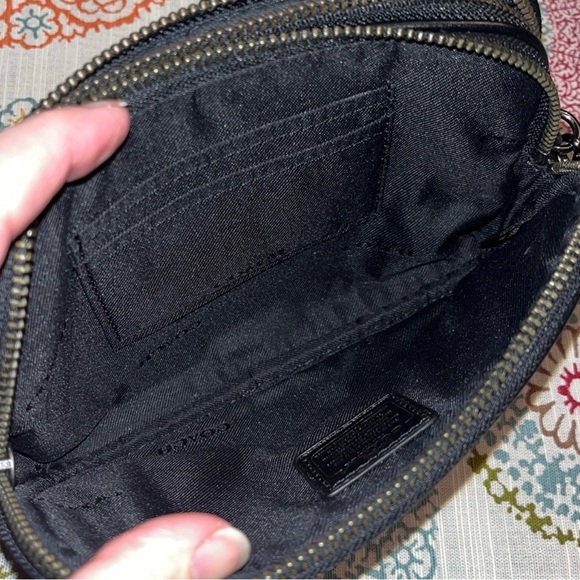 Coach Butterfly Appliqué Crossbody Clutch in Pebble Leather. - Picture 10 of 16